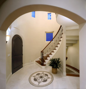 Entryway in Palos Verdes Home